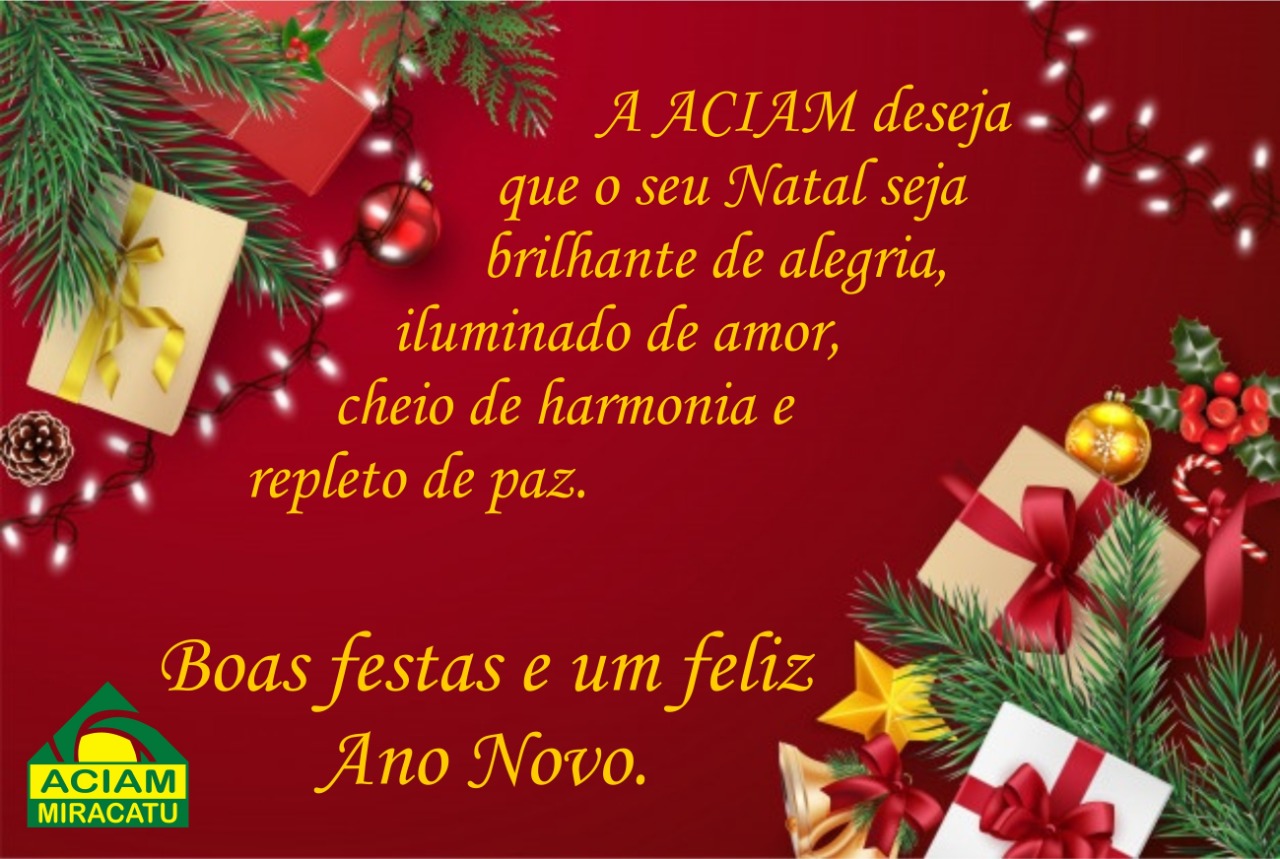 Comunicado recesso - Associação Comercial, Industrial e Agropecuária de Miracatu Comunicado recesso - Associação Comercial, Industrial e Agropecuária de Miracatu